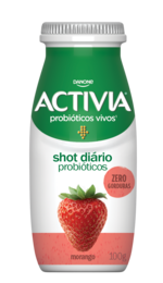 Activia Shot Morango - 100g